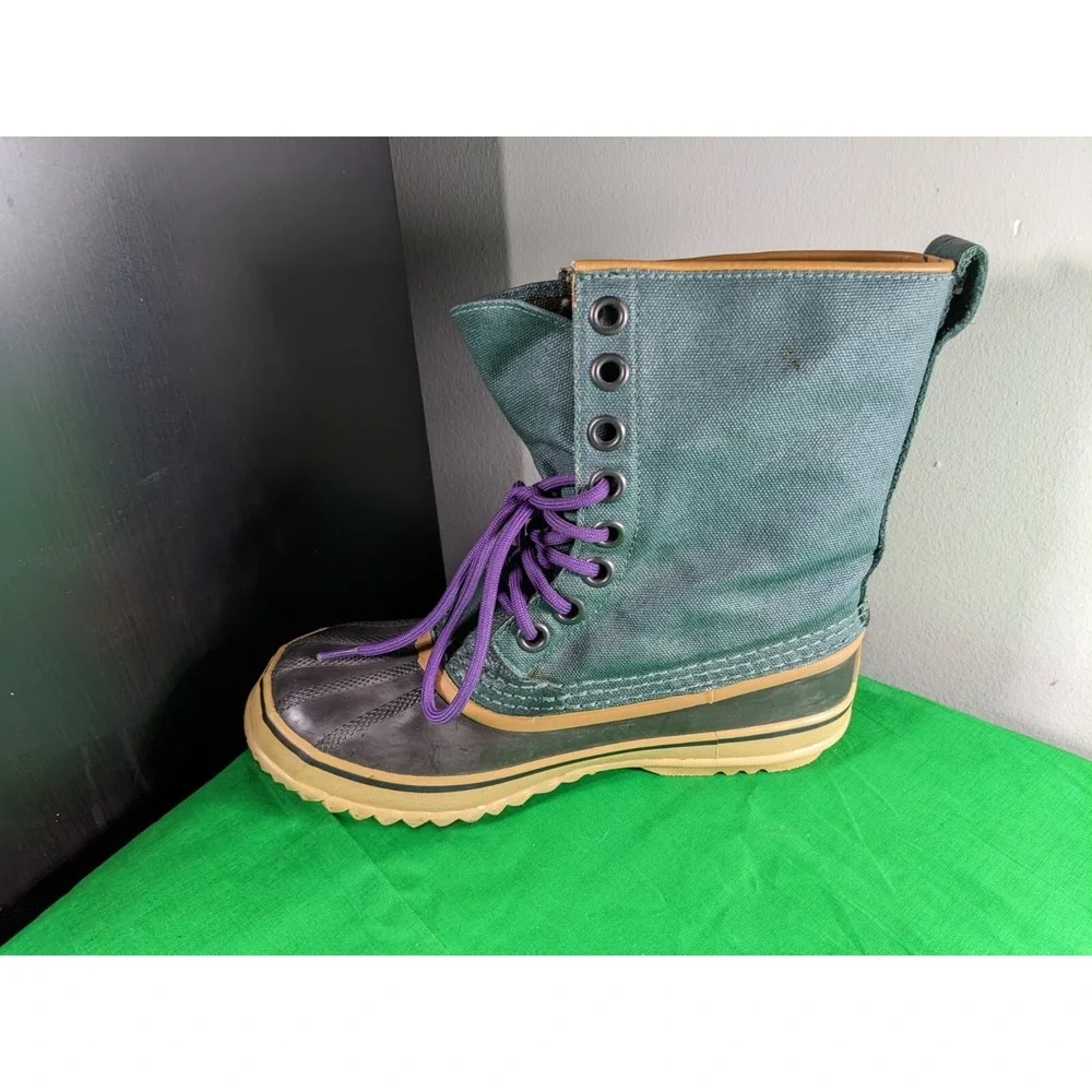 Sorel Premium Snow boots Waterproof Canvas Winter Boots NL1717 Womens US 7 - Picture 7 of 7